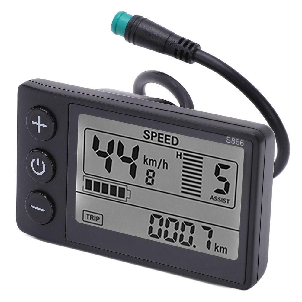 Water-impermeable Electric Bicycle LCD Display 5 Pin Control Panel  Electric Scooter