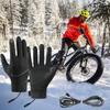 Heated Gloves For Women Men Windproof USB Skiing Heating Gloves Mitts With 3 Adjustable Temperature For Cycling Outdoor Sports