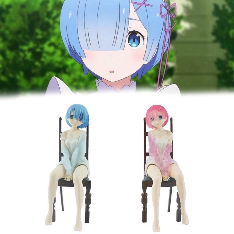 Rem Chibi Pvc Figure Gift Set In Color Box 12cm Height