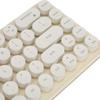 Wireless Keyboard Mouse Combo   Portable Retro Silent 2.4G Wireless 68 Keys   Keyboard Mouse Set