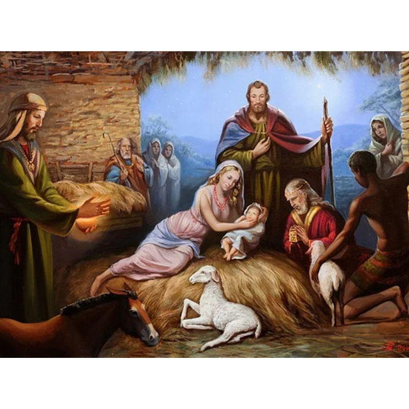 DIY Diamantové malování Křížovým stehem Kompletní vrtačka Diamantové vyšívání Kompletní sada Štrasová mozaika Dárek Domácí dekorace Obrázek