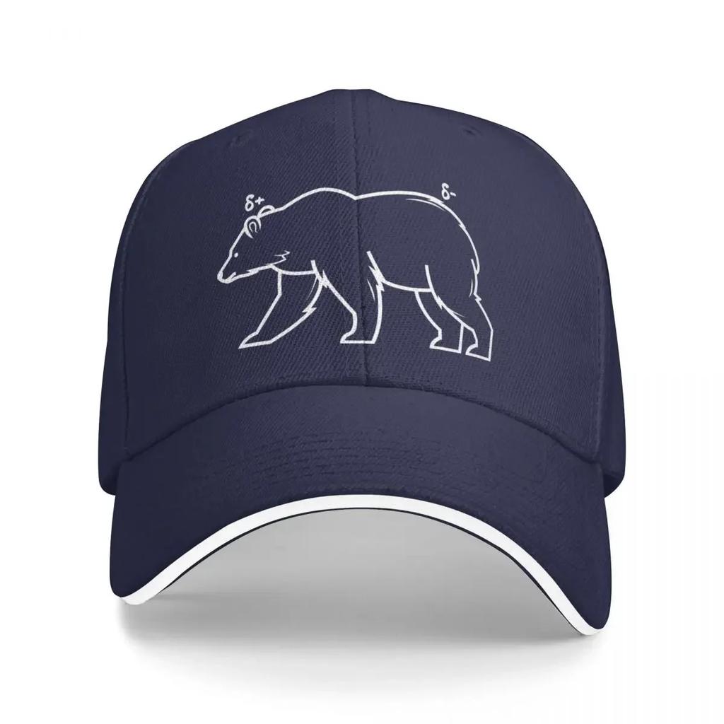 Chemistry Polar Bear Baseball Cap Wild Ball Hat New  Men Caps Womens