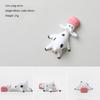 Cow Refrigerator Stickers Lying On Their Stomachs Cartoon Cute 3D Three-Dimensional Resin Magnets Creative Art Design Kitchen