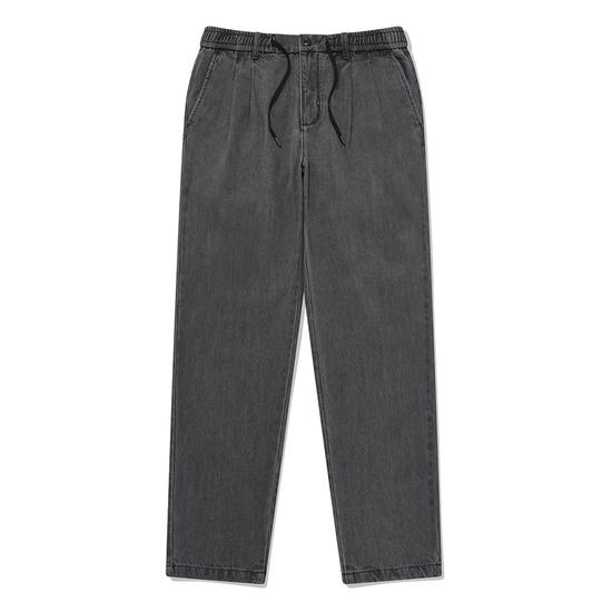 Tapered Denim Pants Gray XL