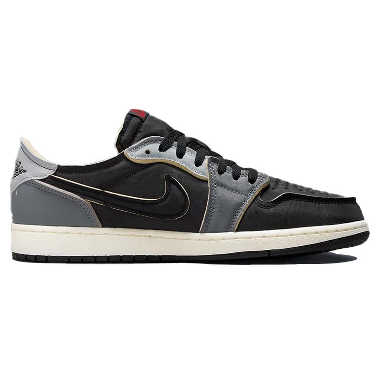 New JORDAN 1 Low Og Ex Black Smoke Grey DV0982-006