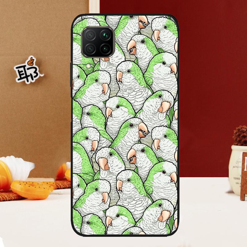 Colorful Parrots For Huawei Nova Y91 Y61 Y60 Y70 Y72 Y73 Y90 12i 11i 3i 7i 8i 9 10 SE P20 P40 P30 Lite Case