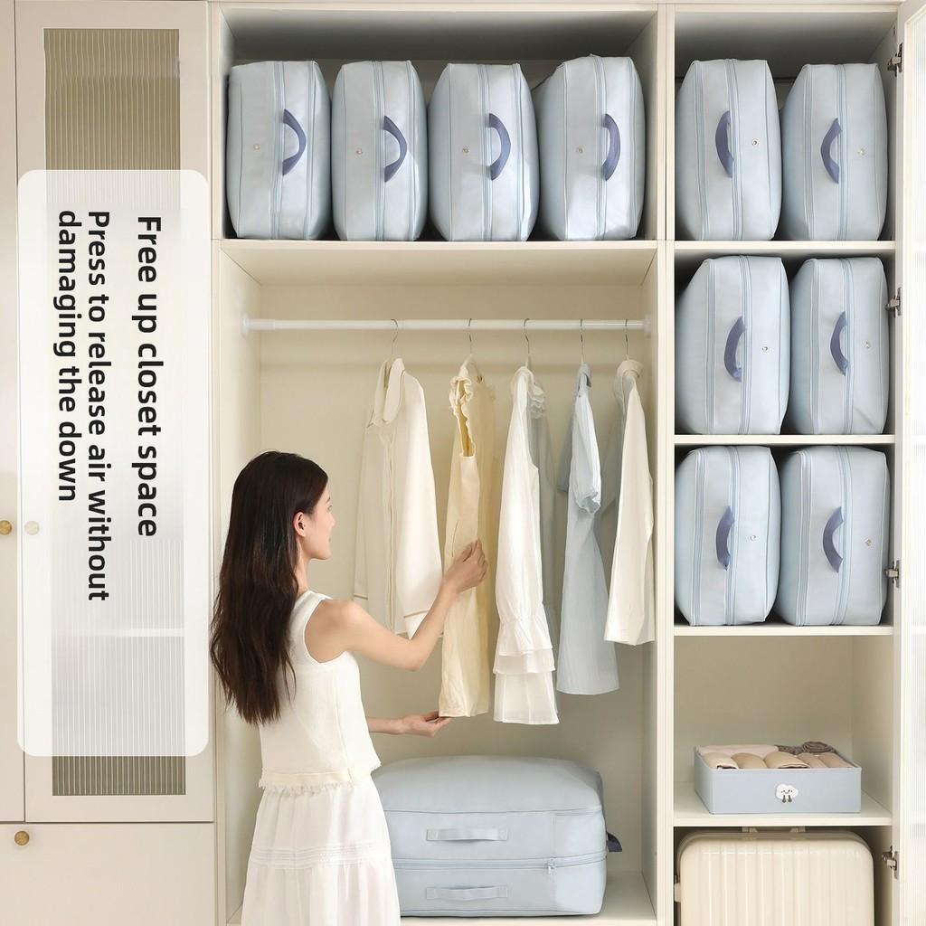 Dry Cleaning Compression Storage Bag For Bedding And Clothes With Large Capacity For Moving
