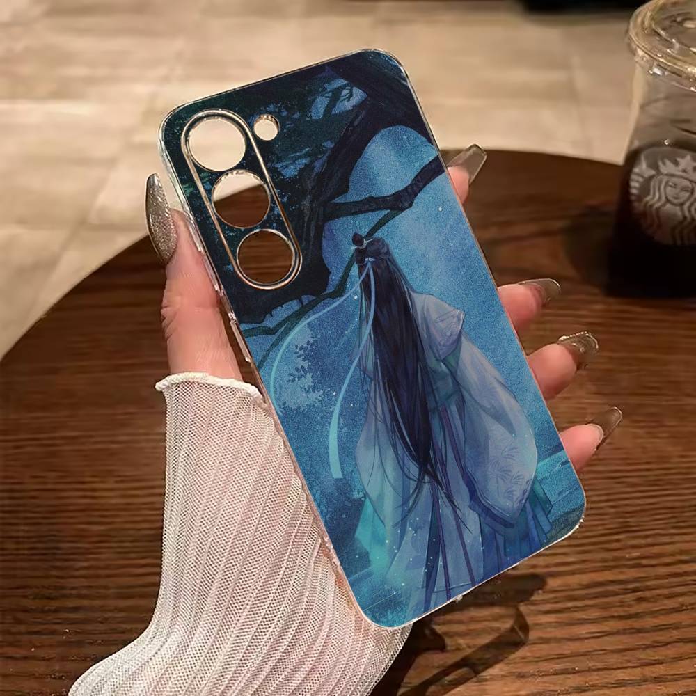 

The Grandmaster- of -Demonic -C-Cultivation Clear Soft Silicone Phone Case for Samsung Galaxy A71, A70, A52, A51, A40, A30 Samsung a21s