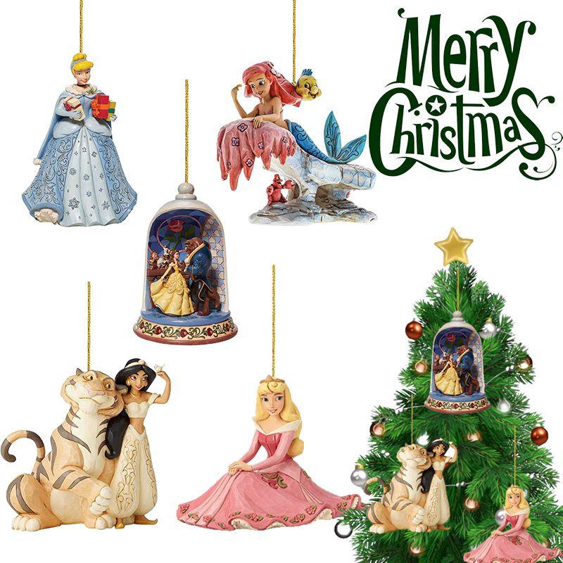 Enchanting Cinderella Snow White Ariel Belle Hanging Acrylic Toy For Party