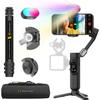 [AOCHUAN] Smartphone 3-Axis Gimbal Stabilizer - iPhone/Android Video Camera, AI Tracking, 1/4 Screw, Extendable Tripod, Storage Bag, RGB