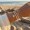 Three-Layer Millet Bead Bracelet Adjustable Beach Foot Jewelry Starfish Shell Ankle Chain  Elegant