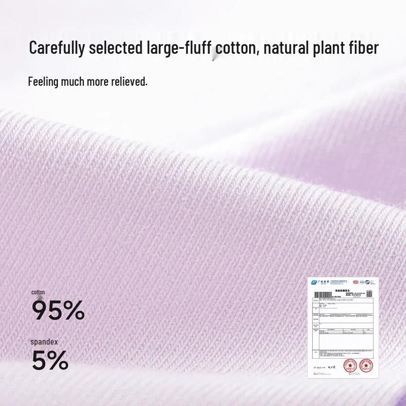Nidoxiong Girls' Antibacterial Cotton Boxer Briefs