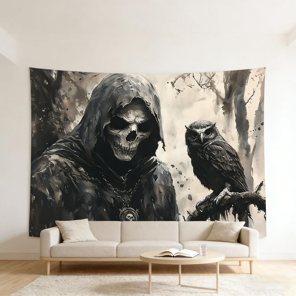 Vintage Style Tapestry, Retro Wall Hanging For Living Room, Bedroom & Office, Ideal Creative Gift For Home & Party Decor