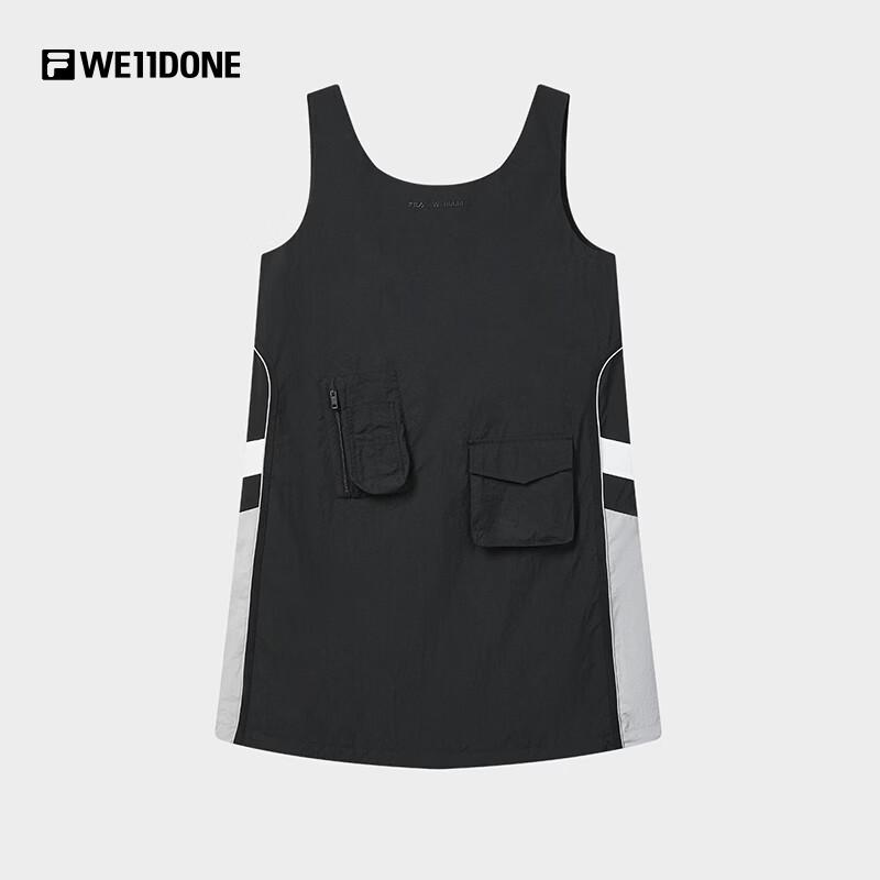 FILA x WE11DONE Women s Colorblock Strap Dress M