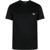 Ss22 Solid Color Logo Print Crew Neck Casual Short Sleeve T-Shirt Men T-Shirts Black 111341-2R511-00020