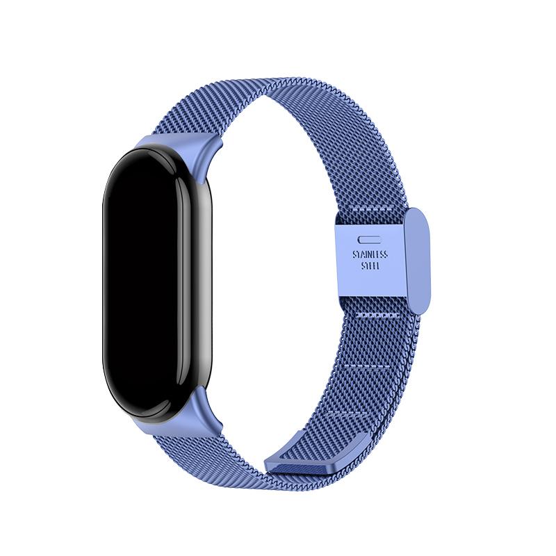Stainless Steel Strap for Xiaomi Mi 9 8 Band Metal Milanese Bracelet on Mi Band 8 Wristband for Mi Band 9 8 Strap Accessories