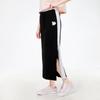 Puma Floral Logo Print Side-Slit Sport Midi Skirt Women Bottoms Black 532047-01