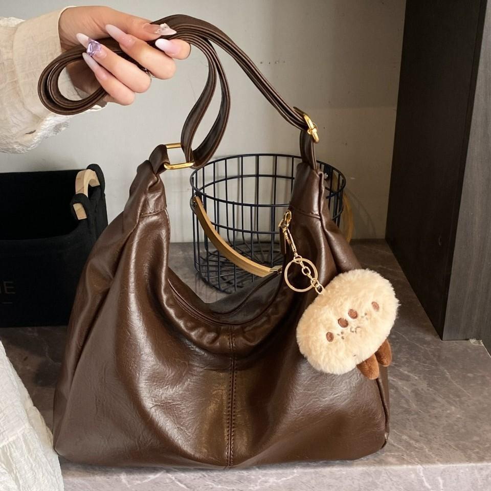 Borsa Tote Hobo a Spalla Crossbody Grande Capacità Vintage da Donna Minimalista Versatile da Pendolare Premium 2026 Borsa a Mano