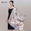 100% Mulberry Silk Women's Large Square Scarf Gift Set
