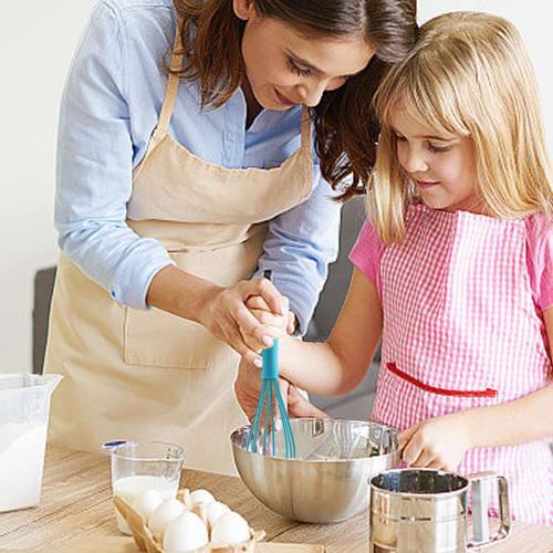 Egg Whisk, Handheld Egg Beater, Kitchen Mini Silicone Handmade Egg Beater, Household Handheld Multifunctional Baking Tool, Flour Mixer, Handheld Ballo