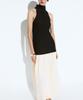 Masimodutti Combination Midi Dress