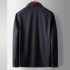 Spring and Autumn Lapel Mulberry Silk Administrative Jacket Middle-aged and Young Business Civil Servant Casual Jacket