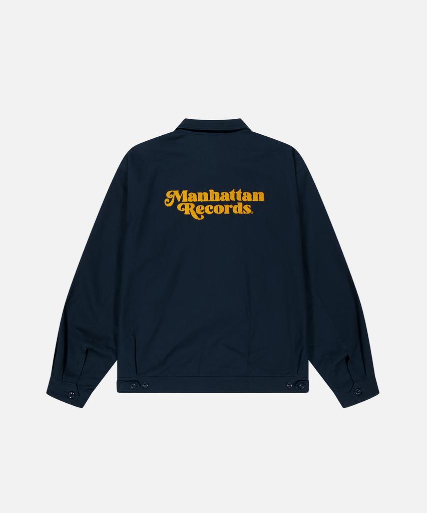 Manhattan Records Mr Team Drizzler Jacket - Navy