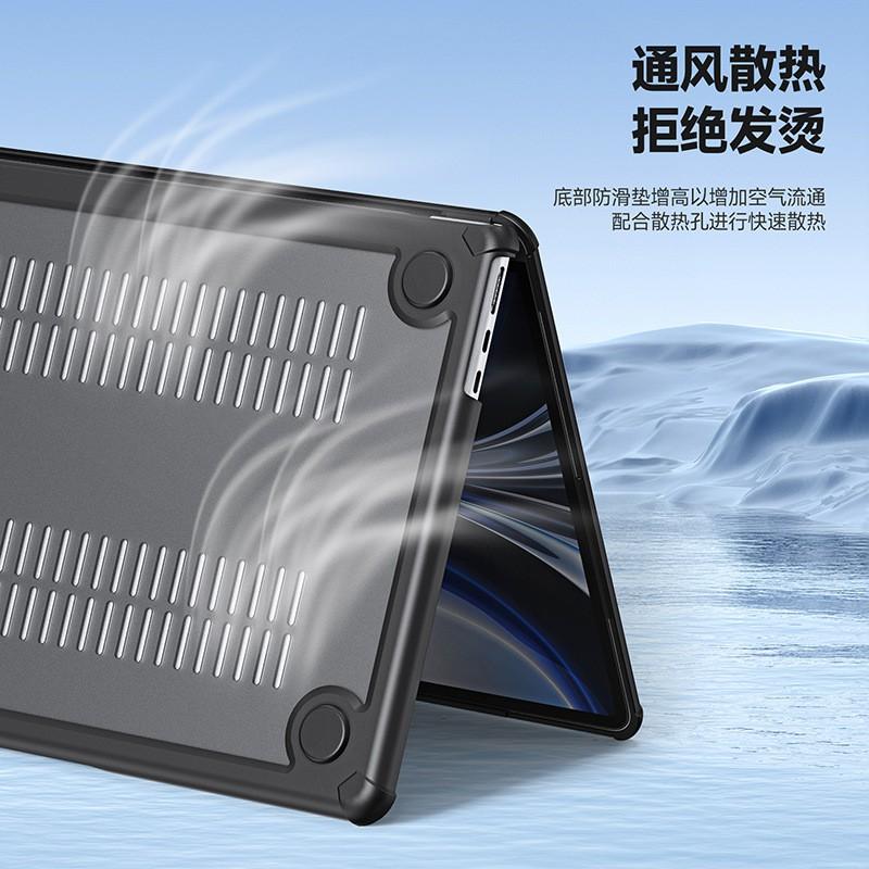 Ultra-Thin TPU Laptop Case MacBook Air Pro Neo 13-inch Shockproof Lightweight Protective Cover