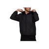 Adidas Solid Color Kangaroo Pocket Half-Zip Detail Hooded Jacket Men Outerwear Black GQ6265
