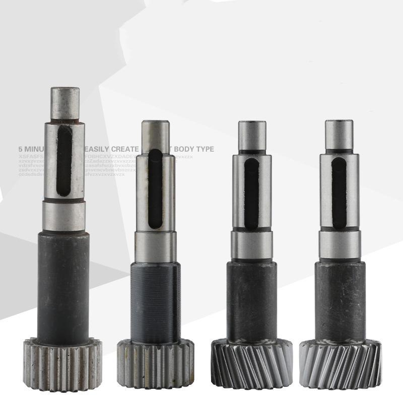 1.25mod gear shaft straight teeth helical gear shaft 20 teeth 1.25module 93mm 96mm 103mm gear shaft  cnc rack 93mm straight tooth