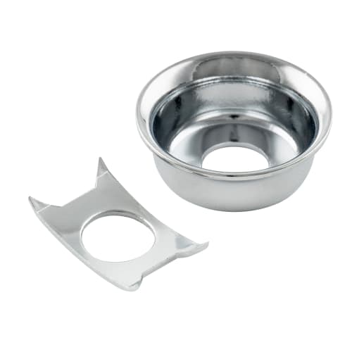 

Musiclily Pro Steel Vintage-Style Telecaster Jack Plate for TL Electric Guitars, Chrome