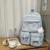 The Schoolbag Ins Is Sweet and Cute, and the Schoolbag for Junior High School Students Has High Value and Large Capacity.