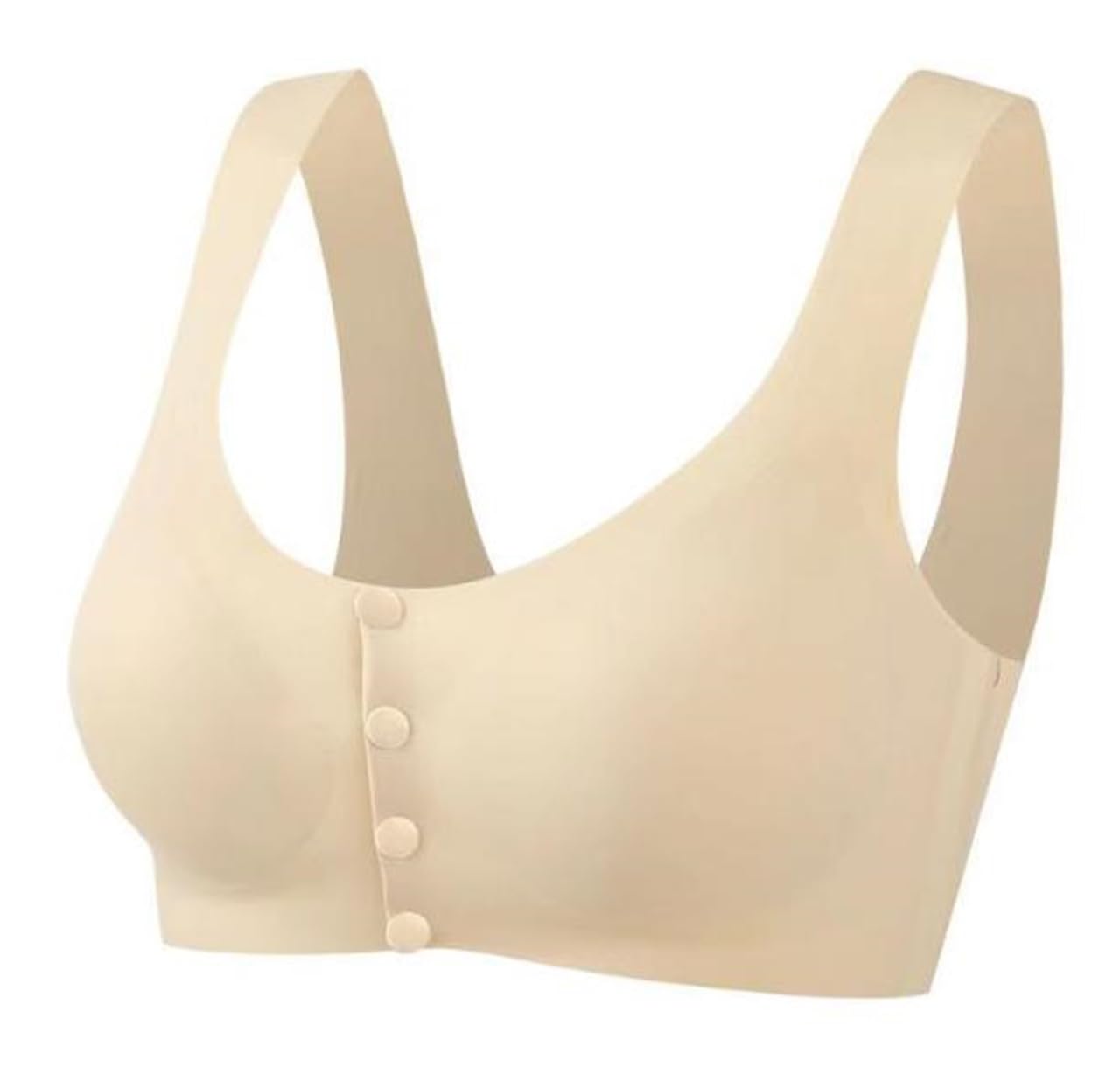 

breast cancer breast cancer total mastectomy breast cancer artificial breast beige XL [Mikopuera] Front-opening bra, pad, bra, post-surgery, bra, бежевий