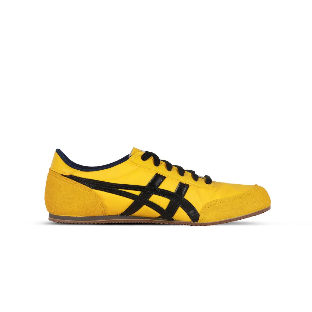 Onitsuka Tiger Track Trainer Lemon Abrasion Resistant Low top Casual Shoes Unisex Yellow Black 1183C287-100(Team368-)