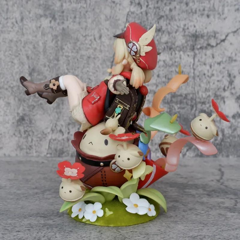 18CM Anime Genshin Impact Spark Knight Klee Figure Anime Model ToyS Gift Collection Action Figure Doll Ornament PVC