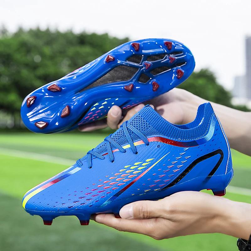 New Men Ultralight Soccer Shoes Professional Football Boots Unisex Non-Slip High-quality Training