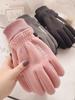 Thermal Fleece Winter Gloves Men Women TouchScreen Cycling Cold Resistance Windproof Bicycle Thicken Warm Outdoor Skiing Mittens