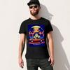 Magnum PI Retro T-Shirt Graphics Customs Designer T Shirt Men