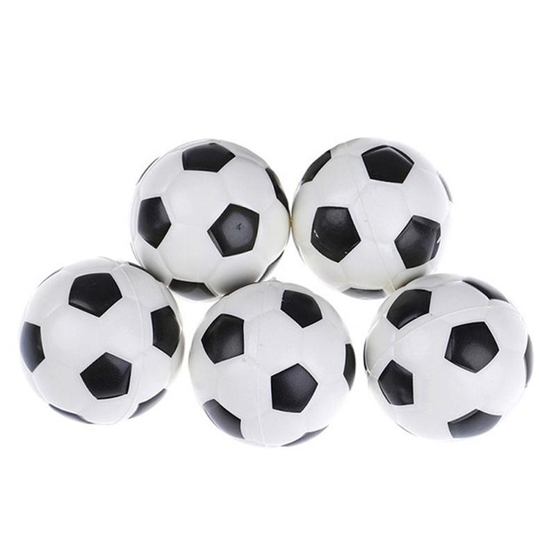 5Pcs Mini Soft Football Basketball Baseball Tennis Rugby Toy Foam Rubber Squeeze Ball Anti Stress Toy Balls Soccer Hand Exercise