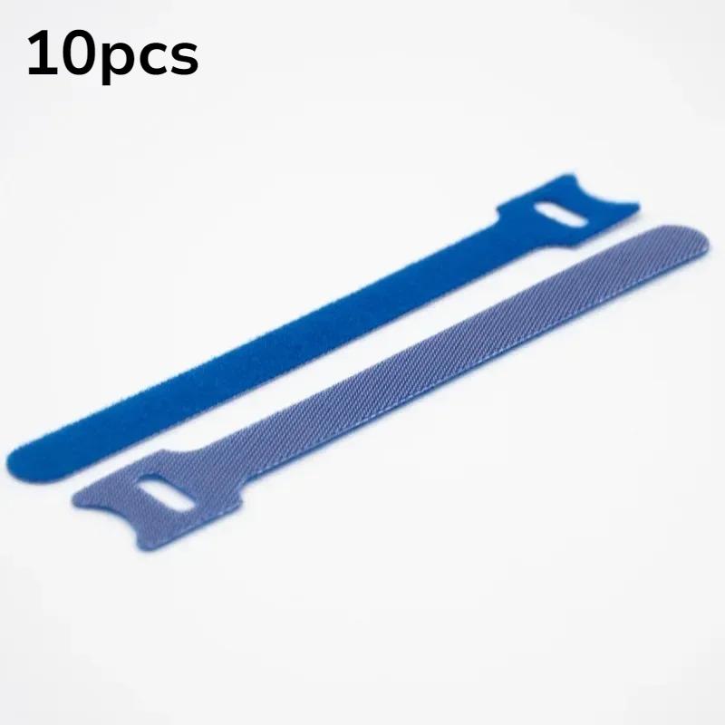 60PCS  T-shaped Hook and Loop Cable Tie Convenient Binding with Self-adhesive Cable Tie Curtain Wire Magic Belt Wire Organizer