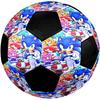 Sonic Theme Size 5 Soccer Ball, Suitable for Both Indoor and Outdoor Matches, a Gift Suitable for Everyone.
