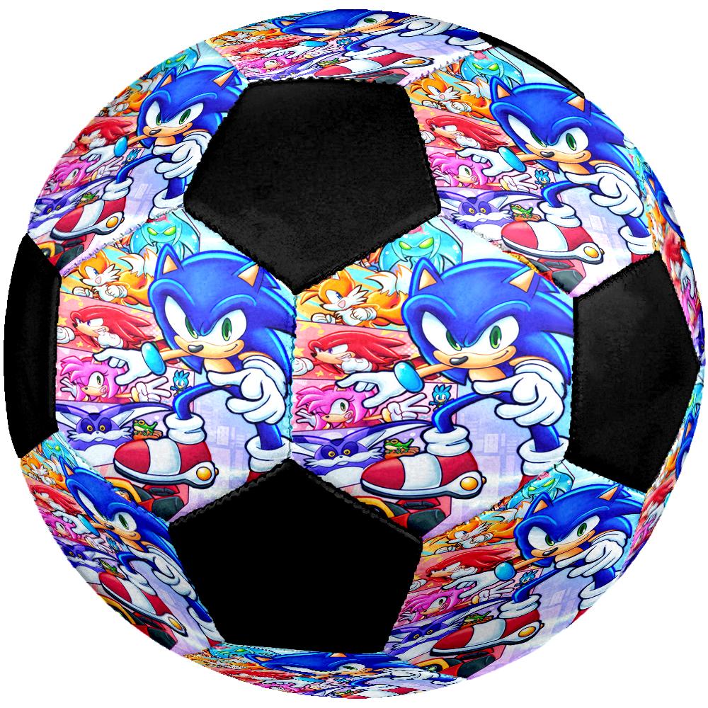 Sonic Theme Size 5 Soccer Ball, Suitable for Both Indoor and Outdoor Matches, a Gift Suitable for Everyone.