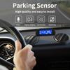 Hippcron Car Parking Sensor Kit With Auto Parktronic Reverse LED Monitor 22mm 4 Sensors Radar Detector System Backlight Display