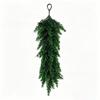 Poinsettia Berries Decor Christmas Wreath Plastic Christmas Wall Decorative  Christmas Decor