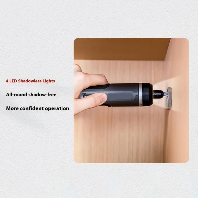 Multifunctional Electric Screwdriver Set 7 Speed Mode Portable Magnetic Charging Tool With Accessories For Various Tasks