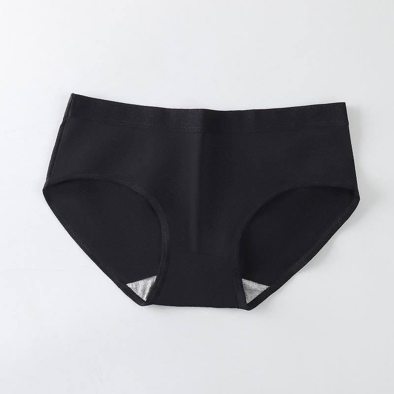 Women's Mid Waist Breathable Underwear Seamless Design Soft Fabric Comfortable Fit Lightweight Daily Wear