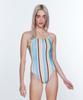 Dillaispul Sunburst Stripe - Baby Blue