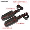 1.25" 32mm Motorcycle Foot Pegs Highway Engine Guard Crash Bars Footrest Mount Clamp For Harley Road King Electra Glide Softail