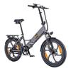HillMiles Mile 2 City Commuter E-Bike 350W 36V13Ah, Up to 25km/h, Oil Disc Brakes, Full Suspension, 20" Fat Snow Tire Pedelec