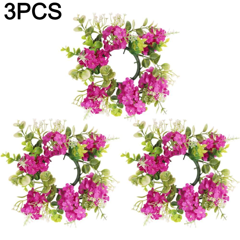 Eukalyptus Kranz Künstliche Blumen Girlande Bastelprojekte Eleganter Stil Natürliche Ästhetik Künstliche Blumen Kerzen Girlande 25cm